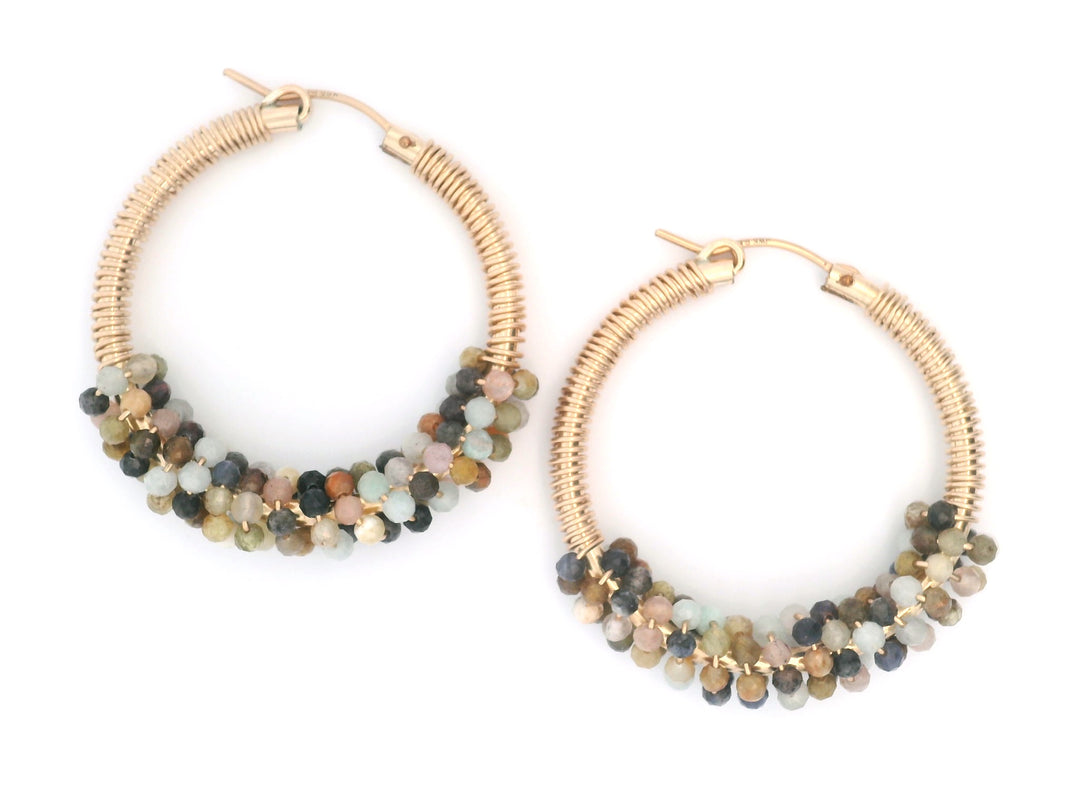 Minori Bubble Wrap Multicolored Hoops