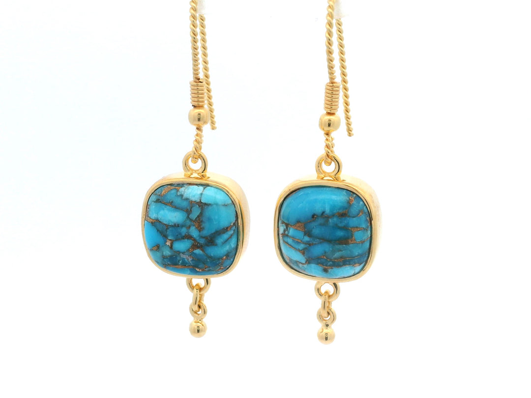 Lucia Turquoise Drop Earrings