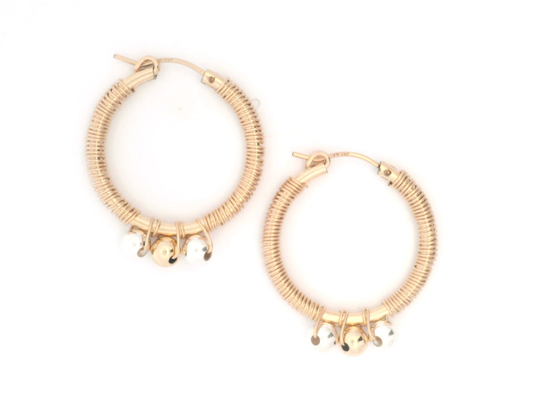 Iris Mixed Metal ARJ Iconic Hoops