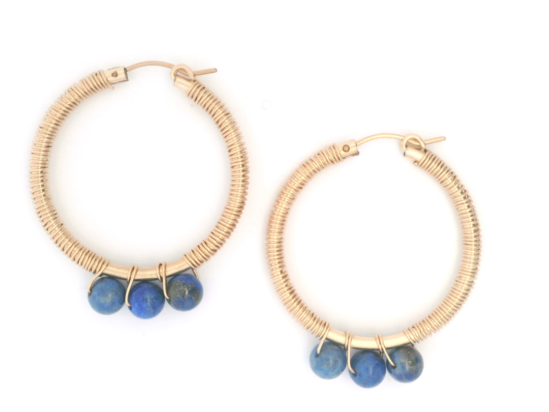 Giada Lapis Lazuli ARJ Iconic Hoops