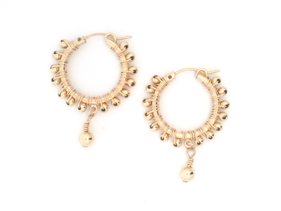 Emy Dangle Hoops