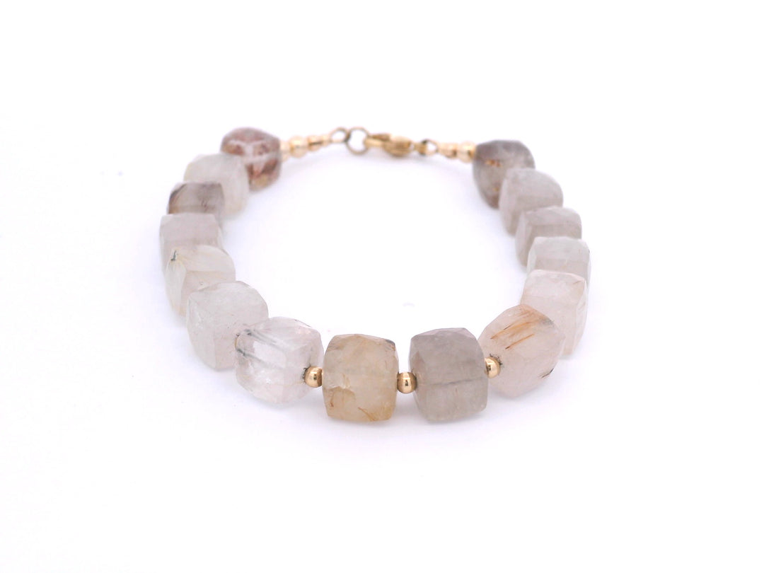 Luxe Rutilated Quartz Bracelet