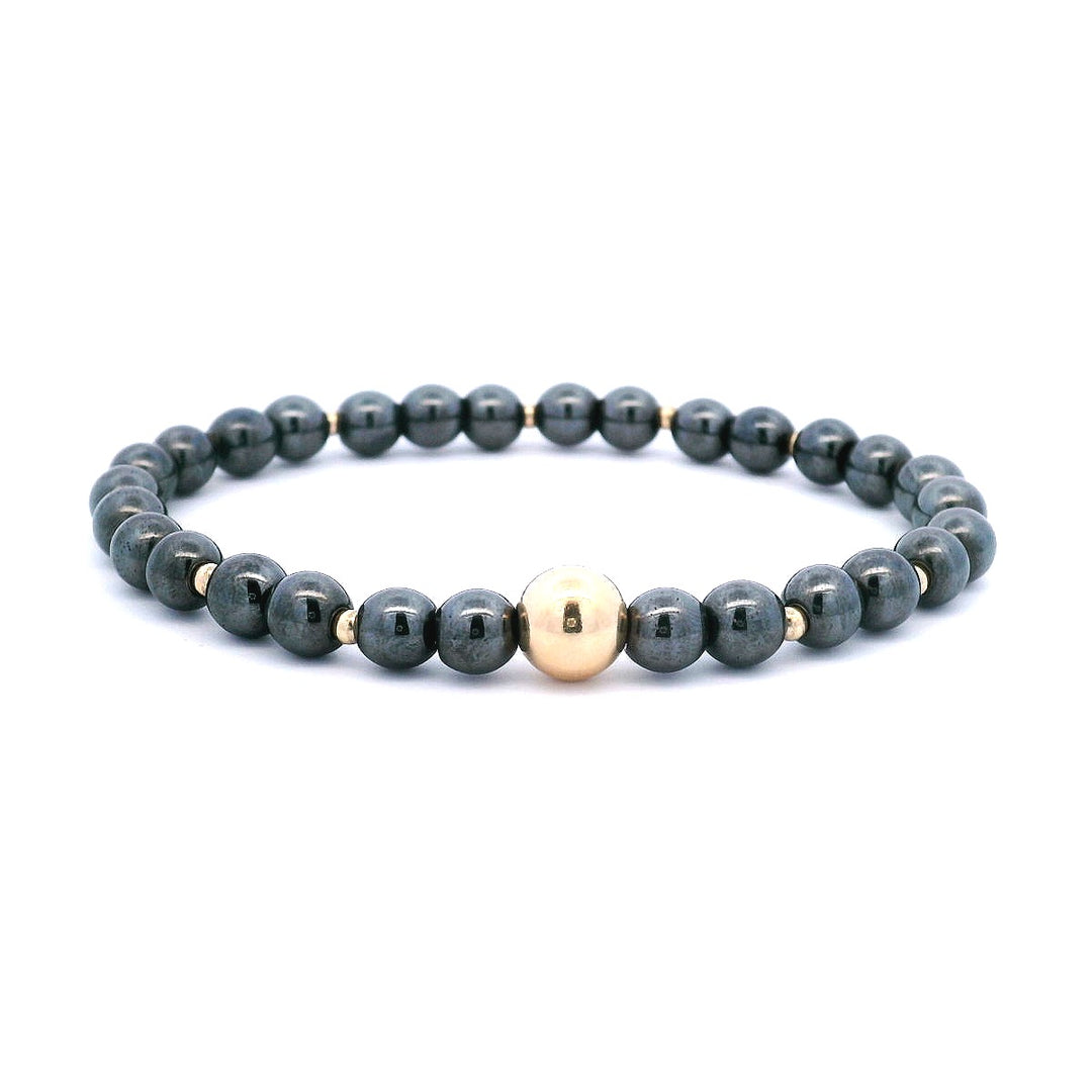 Urban Edge Gold Hematite Bracelet