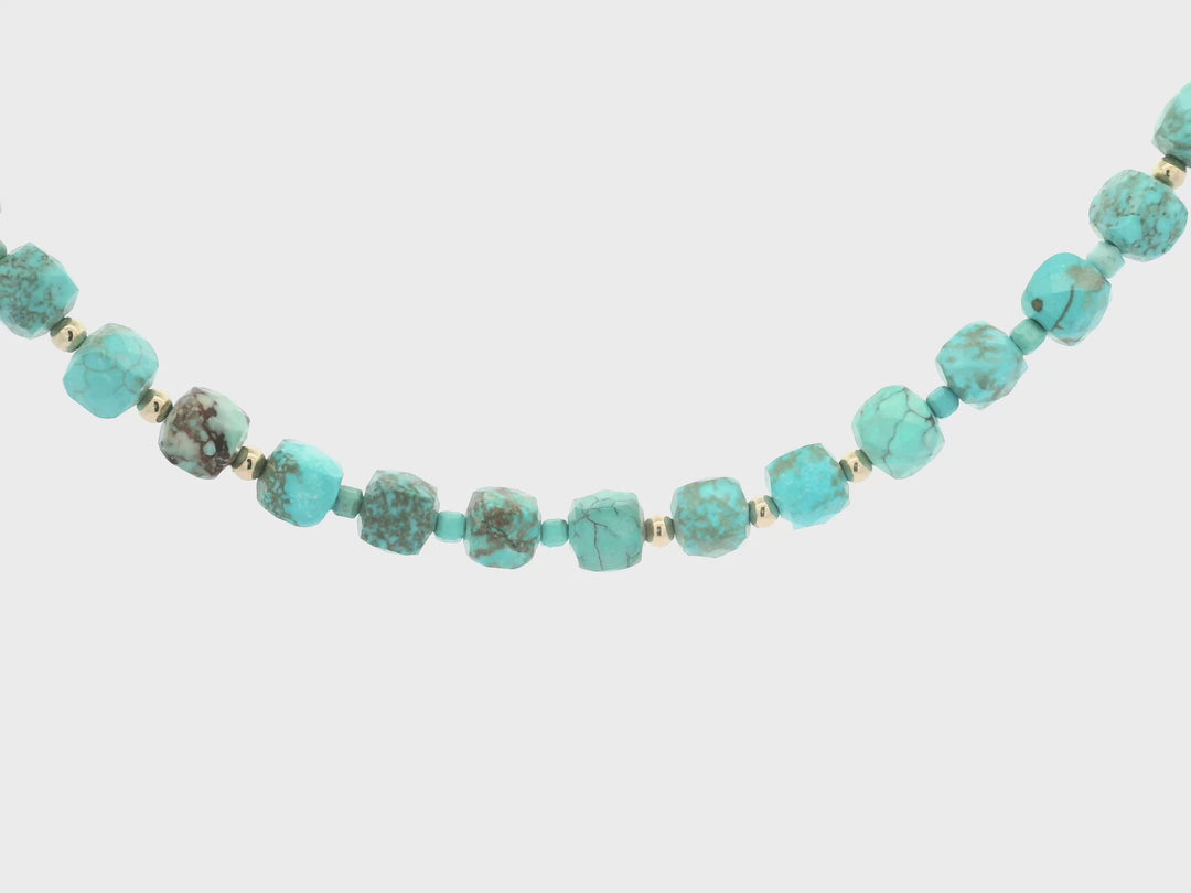 Mediterranean Turquoise Bliss Necklace