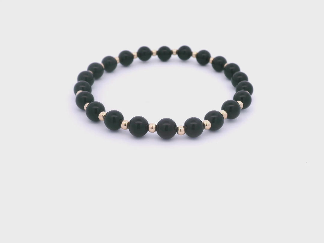 The Golden Onyx Bracelet